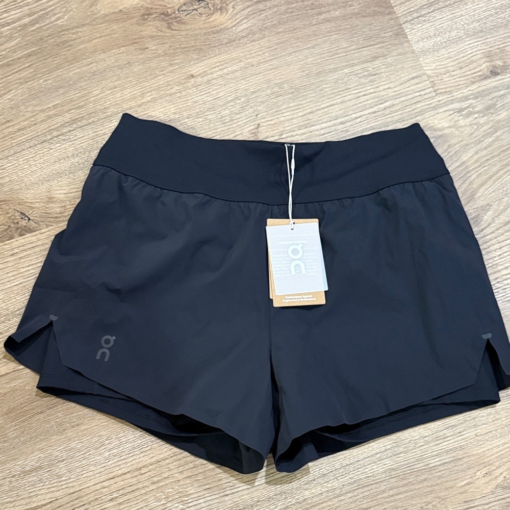 On Running Women's Dark Gray Athletic Shorts